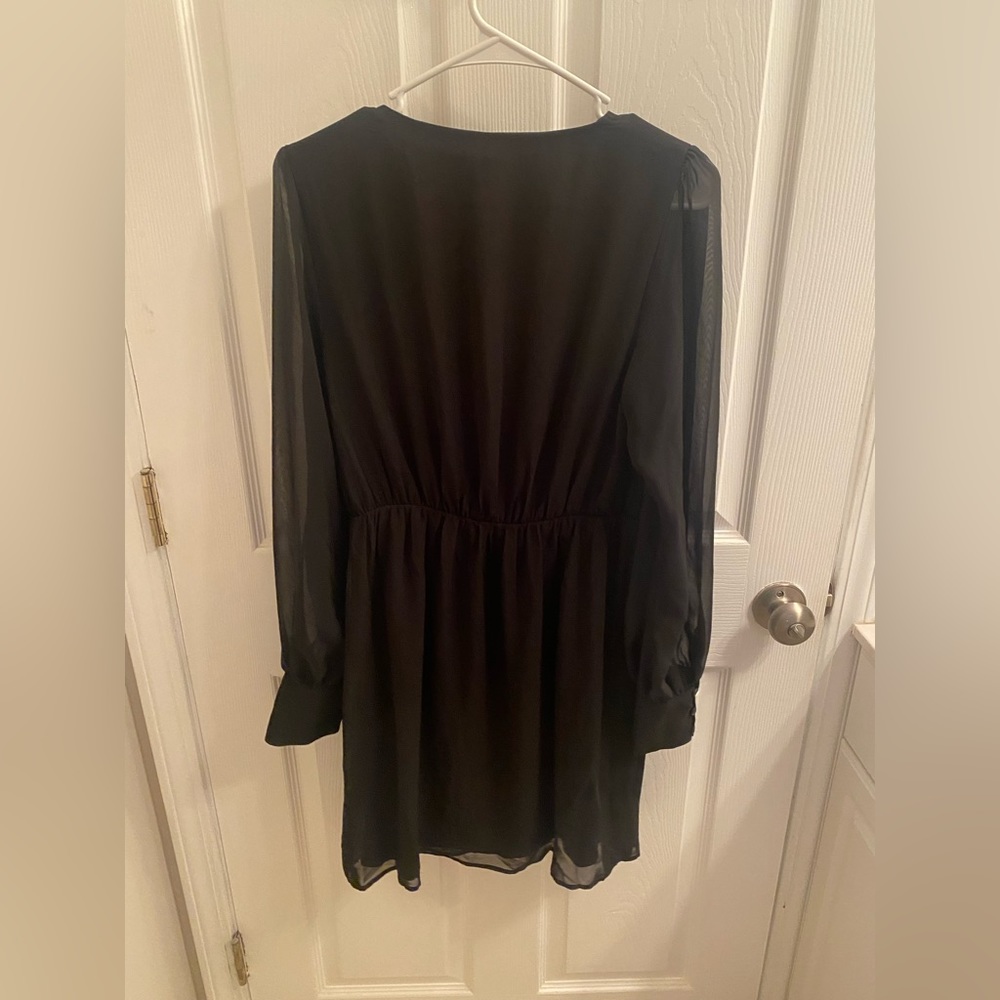 Express Faux Wrap Dress - Picture 2 of 2